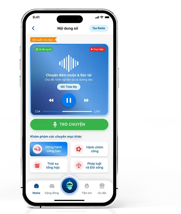 Giao diện app