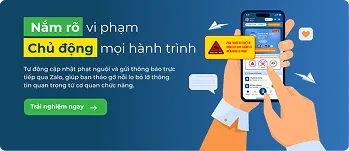 Banner Trợ lý nhắc vi phạm - Mobile