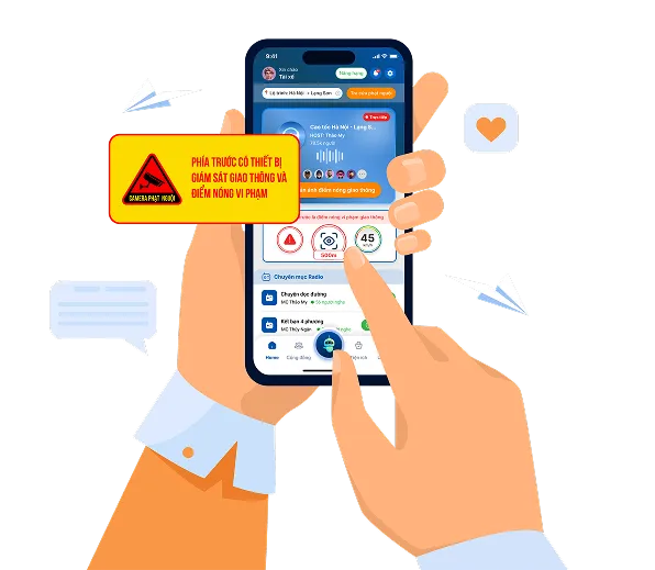 Banner Trợ lý nhắc vi phạm